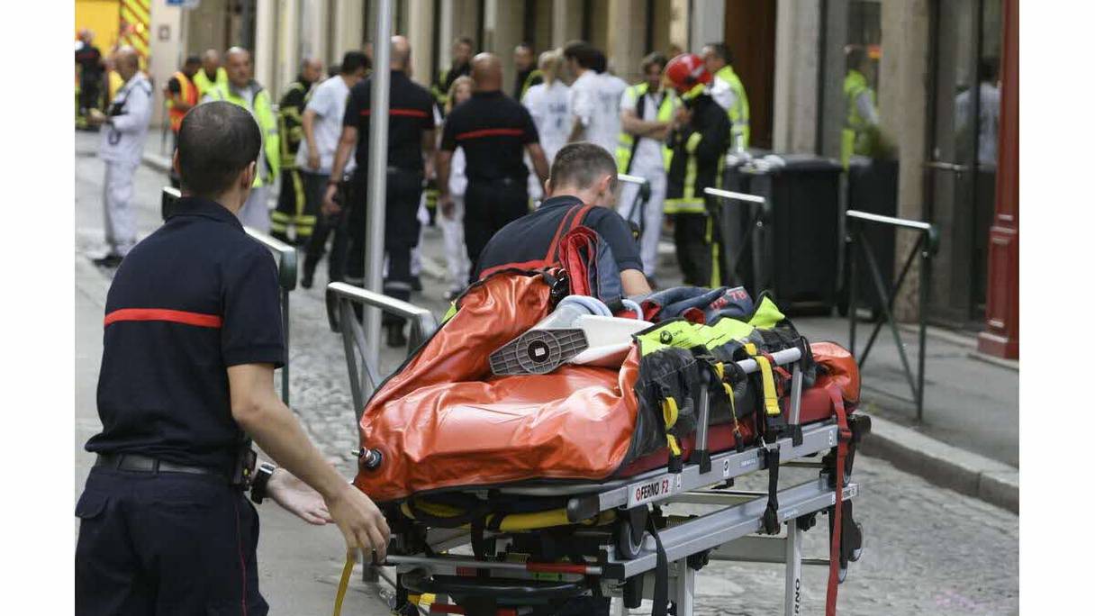 L'attentat au colis piégé, à Lyon, vendredi 24 mai, a fait 13 blessés. 
