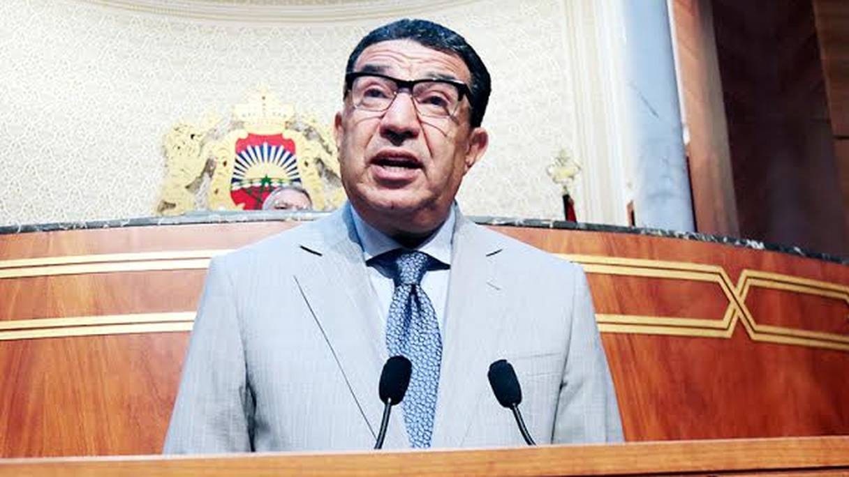 Mohamed Moubdie, député et ex-ministre de la Fonction publique.
