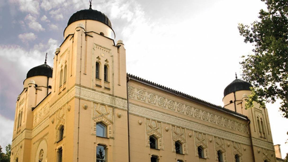 Grande synagogue de Sarajevo. 
