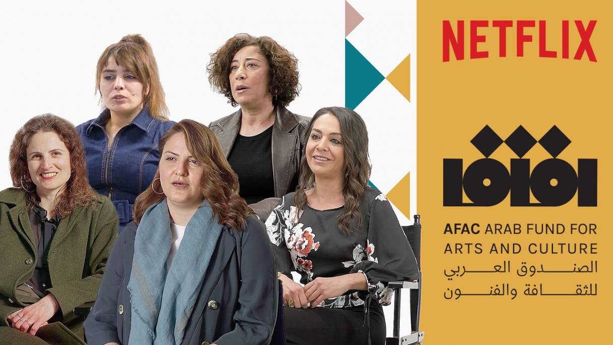 Cinq femmes cinéastes arabes sélectionnées pour une subvention attribuée par Netflix.
