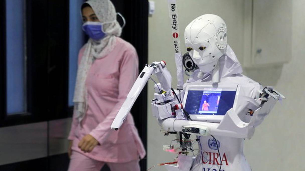 Le robot égyptien Cira 3.
