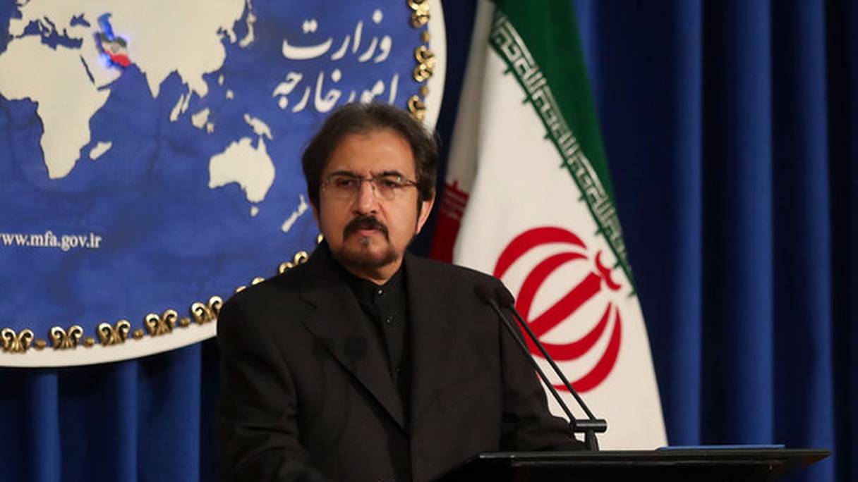Le porte-parole du ministère iranien des Affaires étrangères, Bahram Ghasemi.

