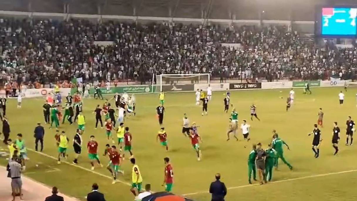 Les Lionceaux de l'Atlas agressés après la finale de la Coupe arabe U17.
