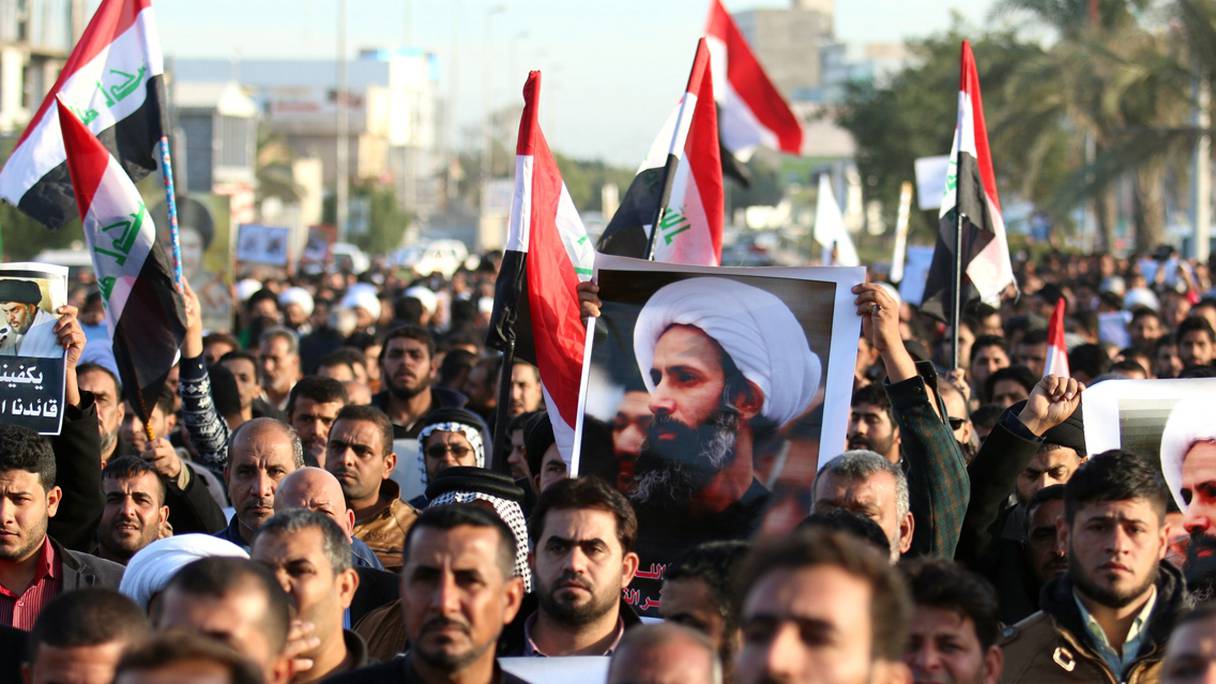 Manifestations en Iran après l'exécution du prédicateur chiite saoudien Al-Nimr.
