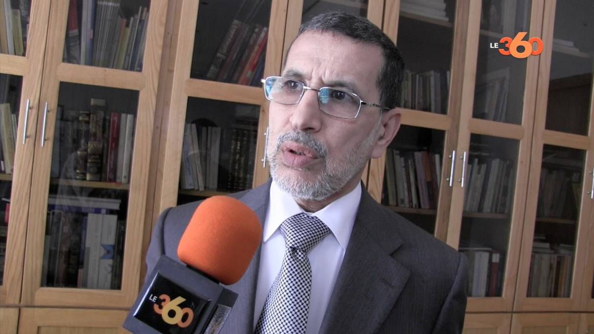 Saâd-Eddine El Othmani, Chef du gouvernement. 
