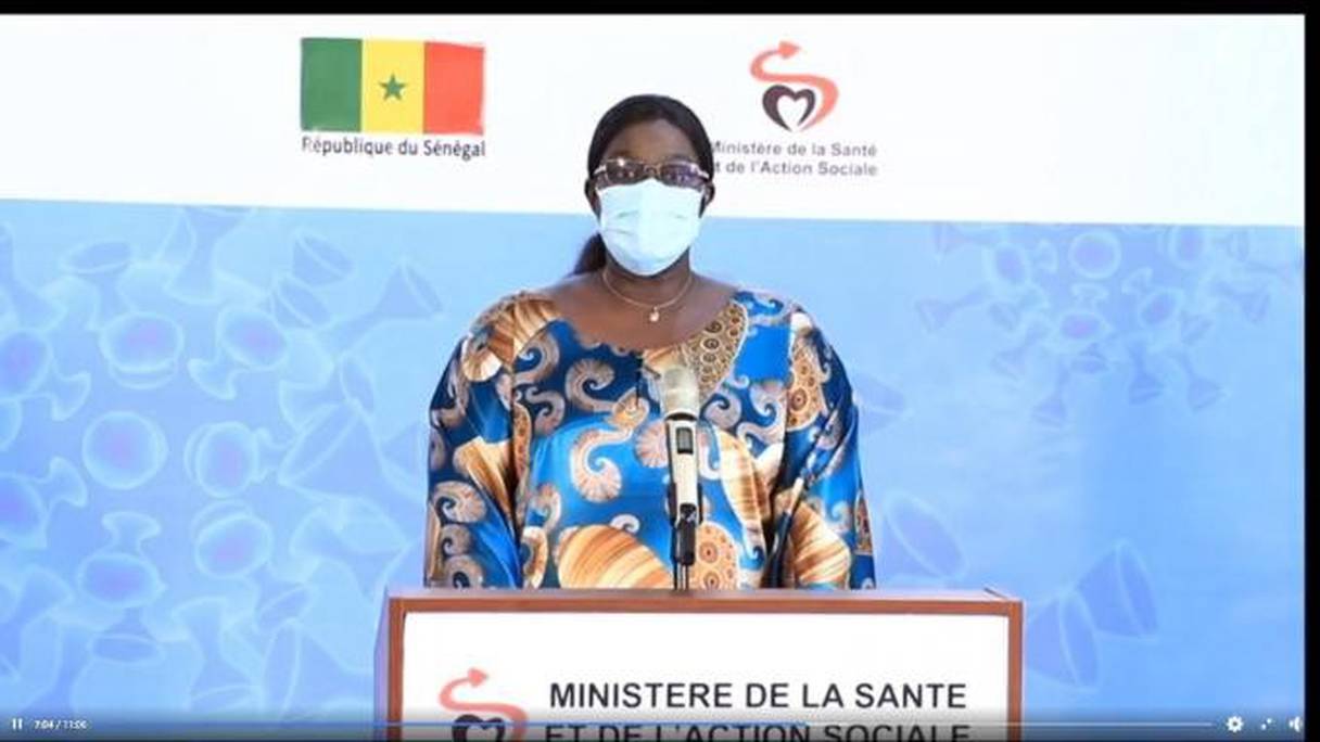 Marie Khémesse Ngom Ndiaye, directrice générale de la Santé publique.
