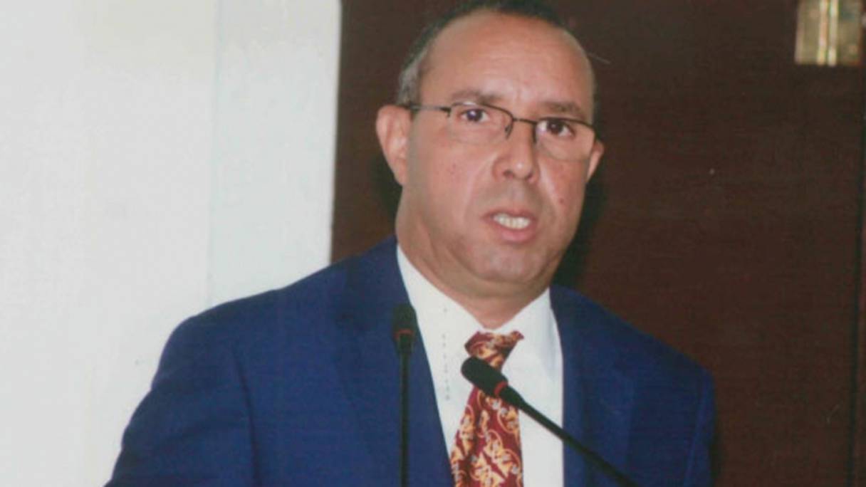 Moulay El Hassan Ahbid, nouveau président de l’Université Cadi Ayyad à Marrakech. 
