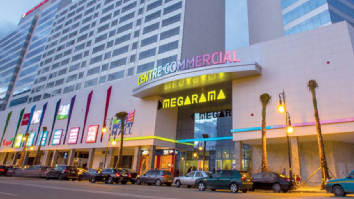 Le multiplexe Megarama de Tanger City Mall. 

