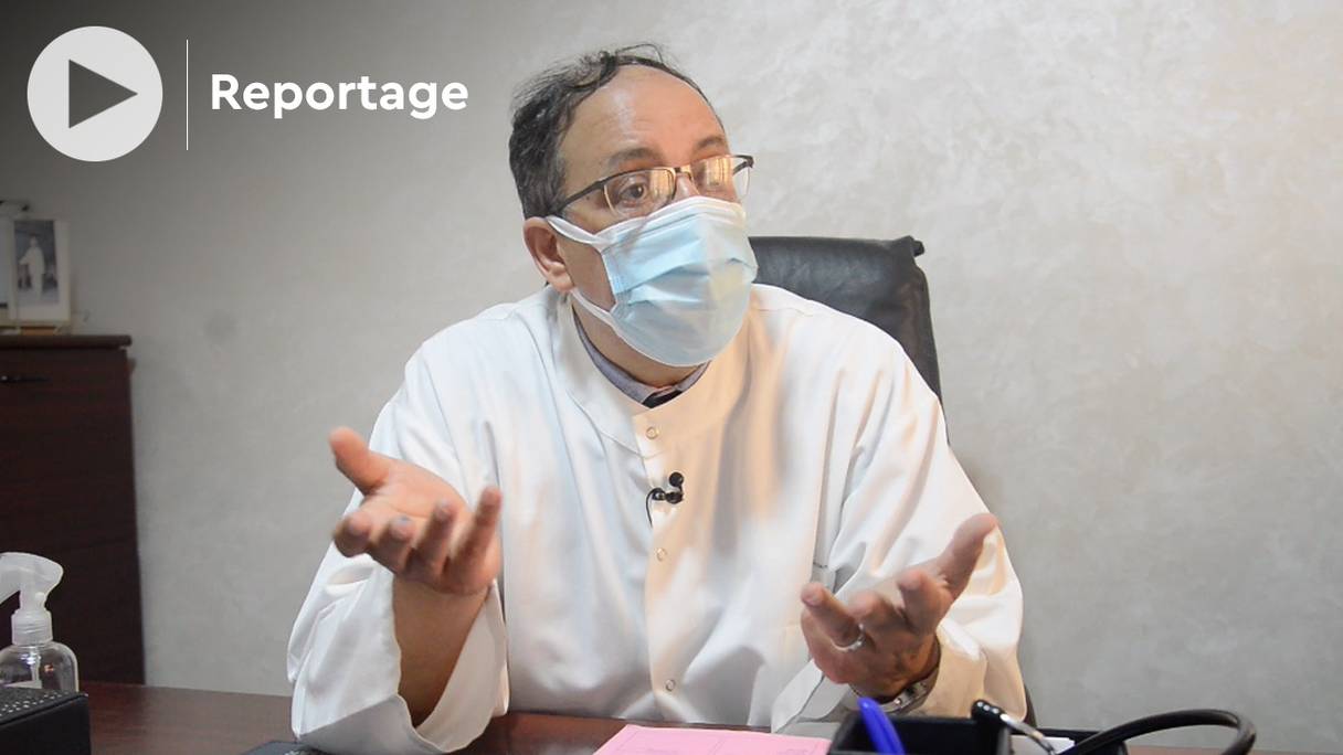 Le docteur Saïd Afif, membre du comité technique en charge de l’opération de vaccination.
