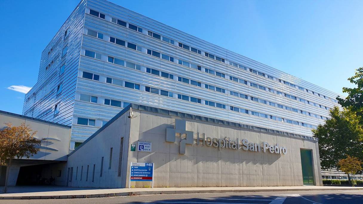 L'hôpital San Pedro à Logroño (près de Saragosse) où a été admis Brahim Ghali, chef du Polisario.
