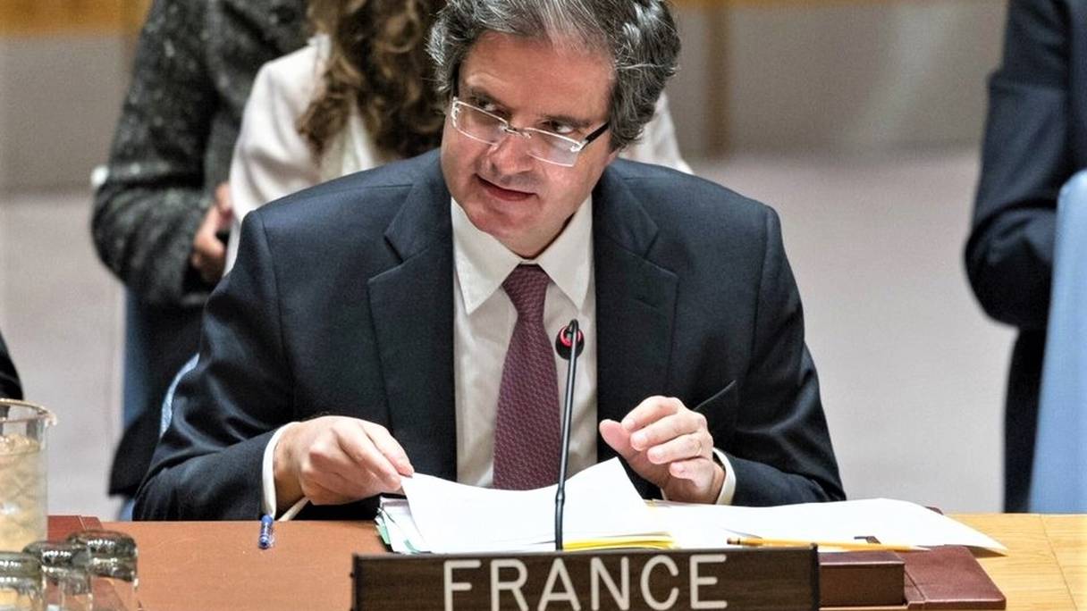 Nicolas de Rivière, ambassadeur représentant permanent de la France à l’ONU.

