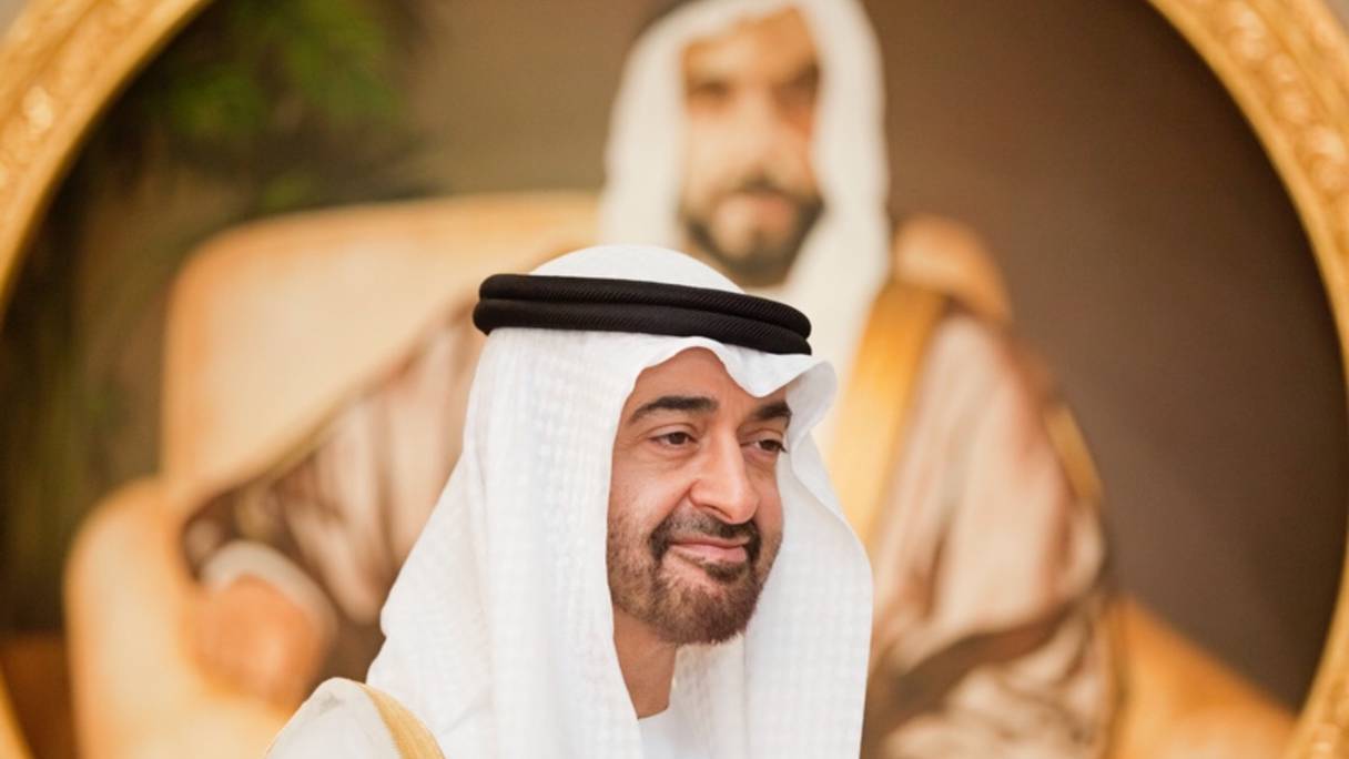Mohammed Ibn Zayed Al Nahyan, prince héritier des Emirats arabes unis.
