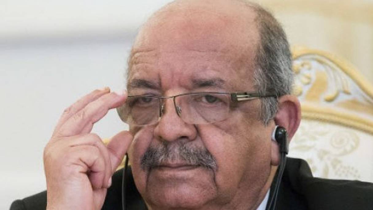 Le ministre algérien des Affaires étrangères, Abdelkader Messahel. 
