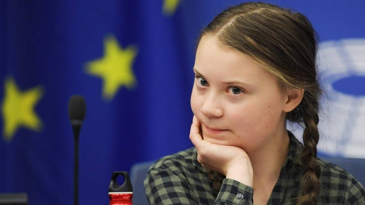 Greta Thunberg.
