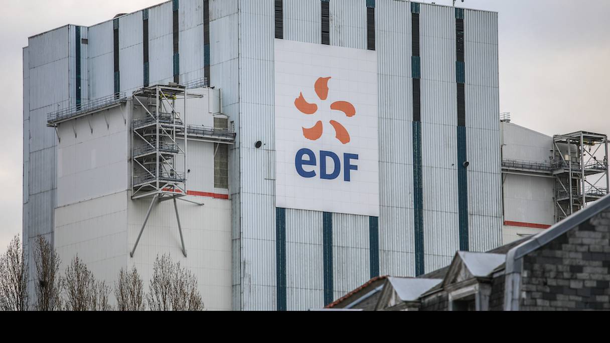 Une centrale électrique au charbon exploitée par le géant français de l'énergie EDF.
