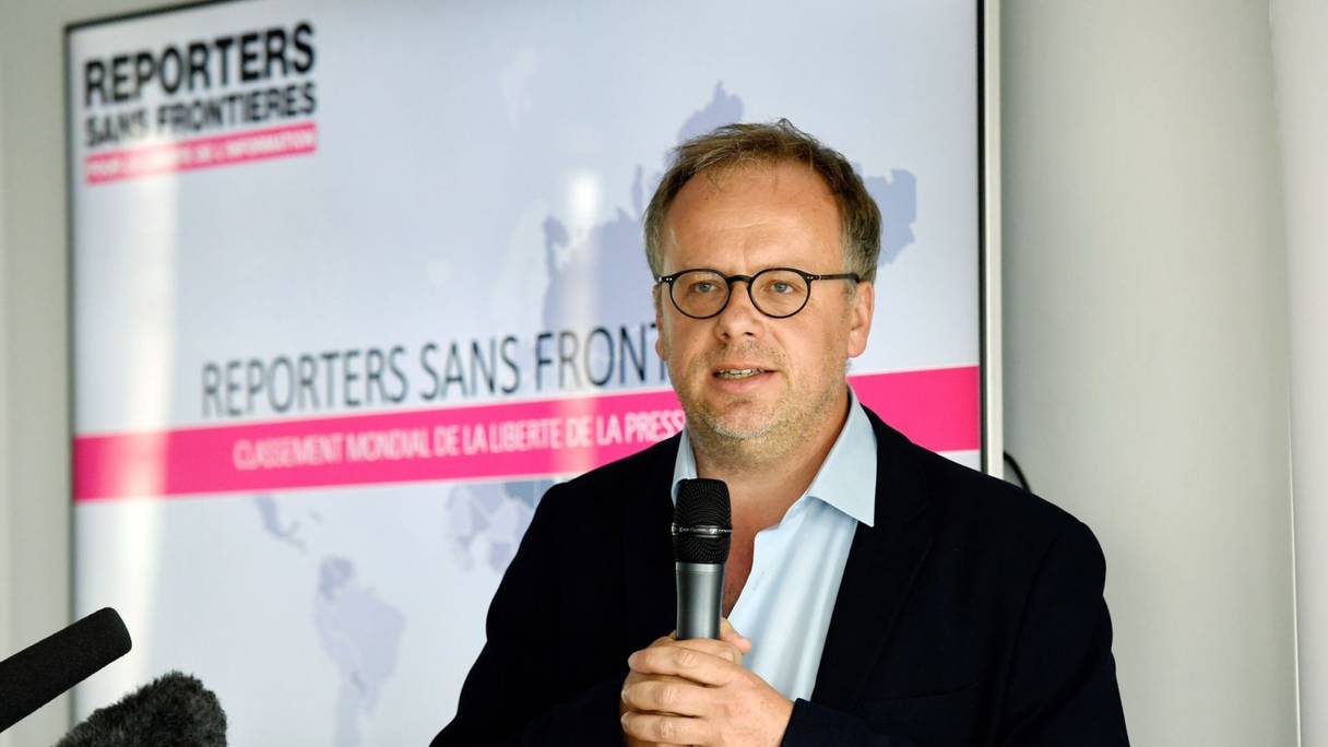 Christophe Deloire, SG de Reporters sans Frontières (RSF).
