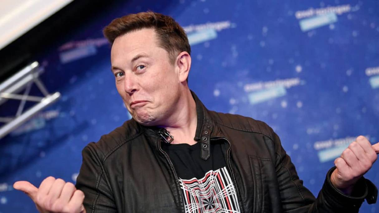 Elon Musk, l'homme le plus riche du monde.
