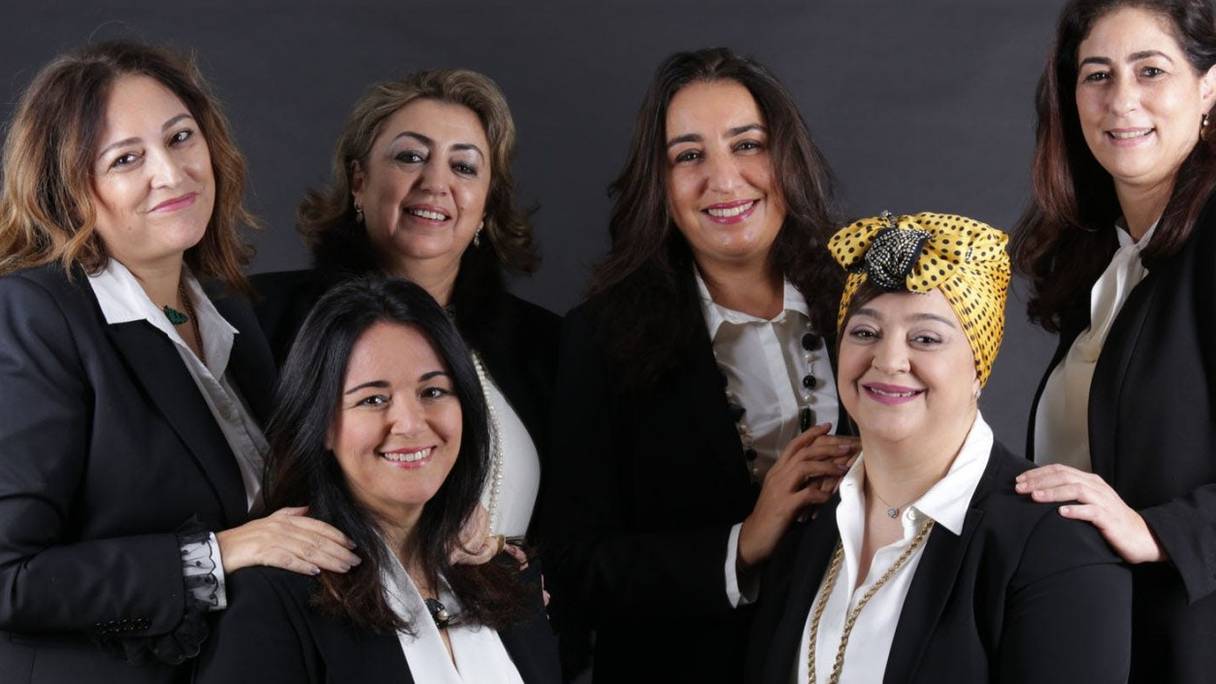 Les membres du bureau de l’Association des femmes chefs d’entreprises du Maroc (AFEM). 
