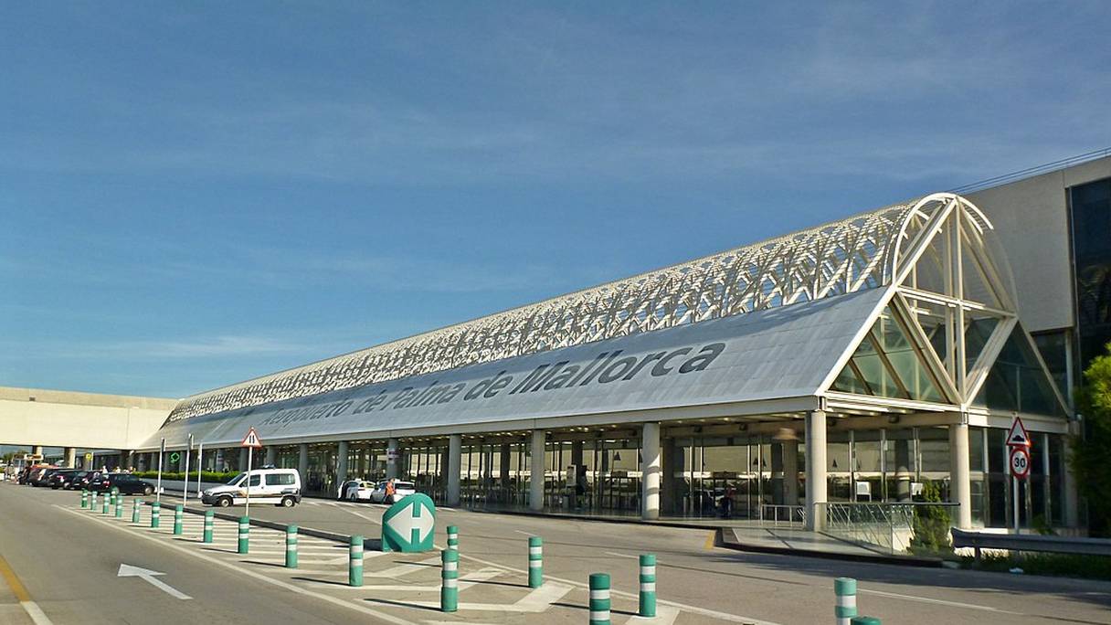 Aéroport de Palma de Majorque.
