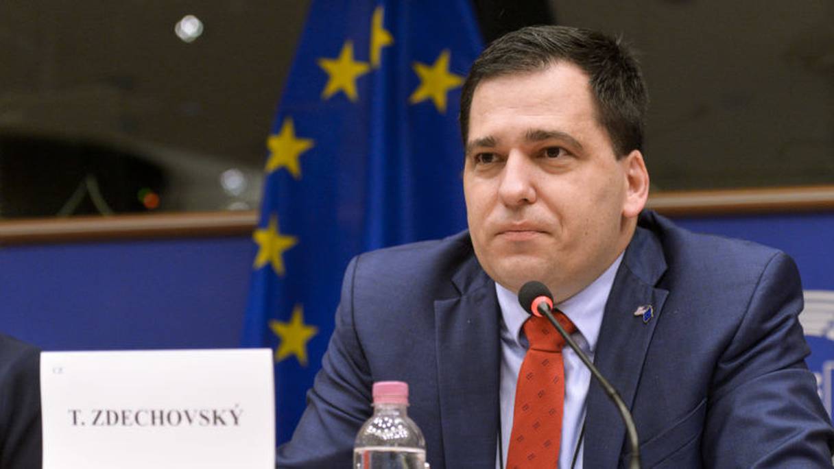 L'euro-député Tomáš Zdechovský.
