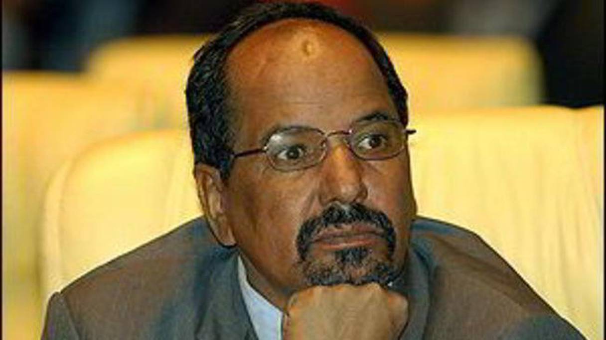 Mohamed Abdelaziz, chef du Polisario. 
