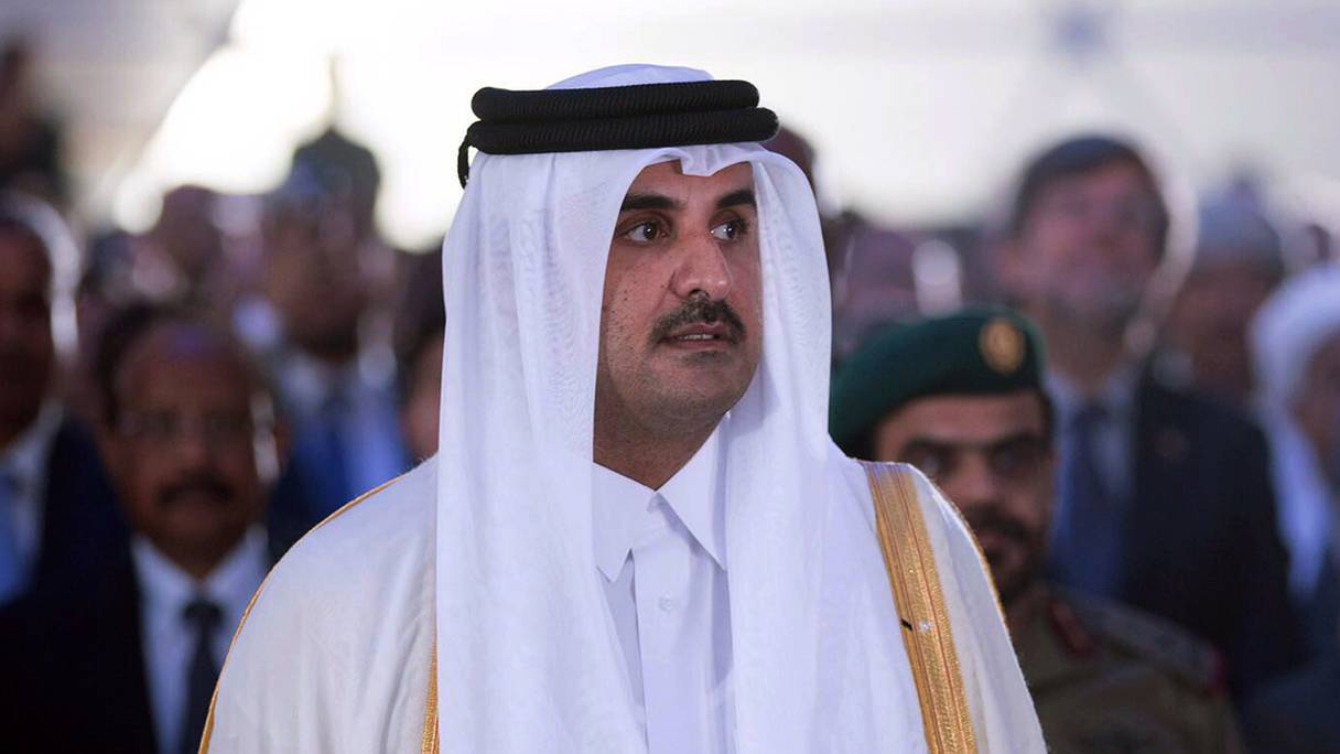L'émir du Qatar, Cheikh Tamim ben Hamad Al-Thani. 
