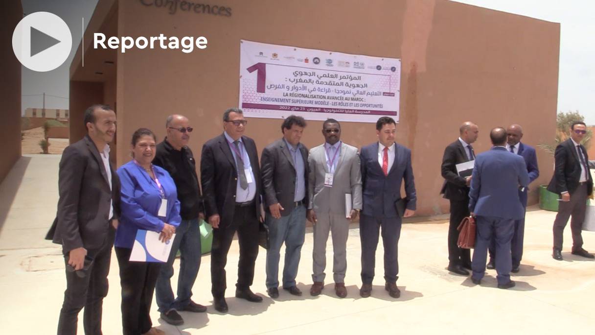 L’EST de Laâyoune et la Faculté polydisciplinaire d’Es-Semara ont organisé le 25 mai 2022, le Congrès scientifique régional de Laâyoune, qui a eu lieu sous le thème «Régionalisation avancée: l’enseignement supérieur comme modèle».
