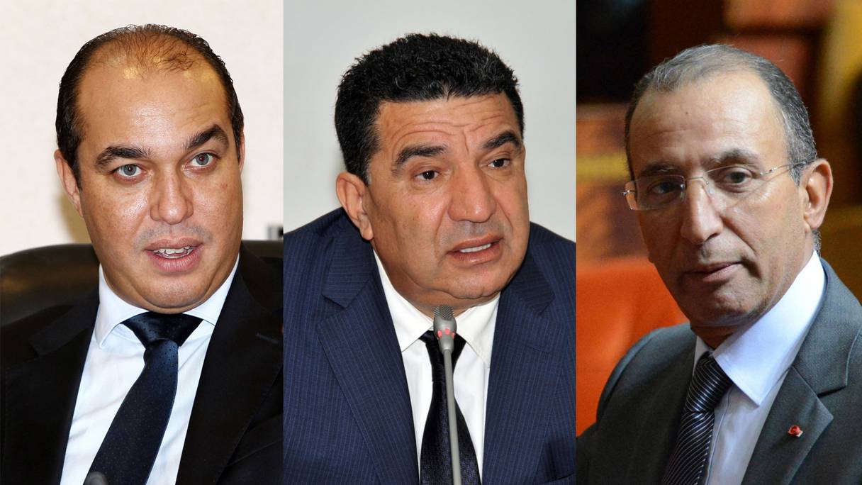 Mohamed Ouzzine, Mohamed Moubdii et Mohamed Hassad.
