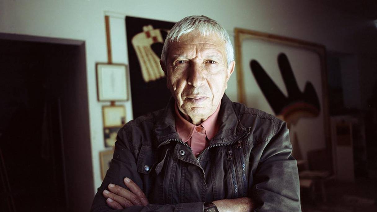 Farid Belkahia (1934 - 2014) a été l'un des chefs de file du "Groupe de Casablanca", un mouvement artistique précurseur, dès le début des années soixante. 
