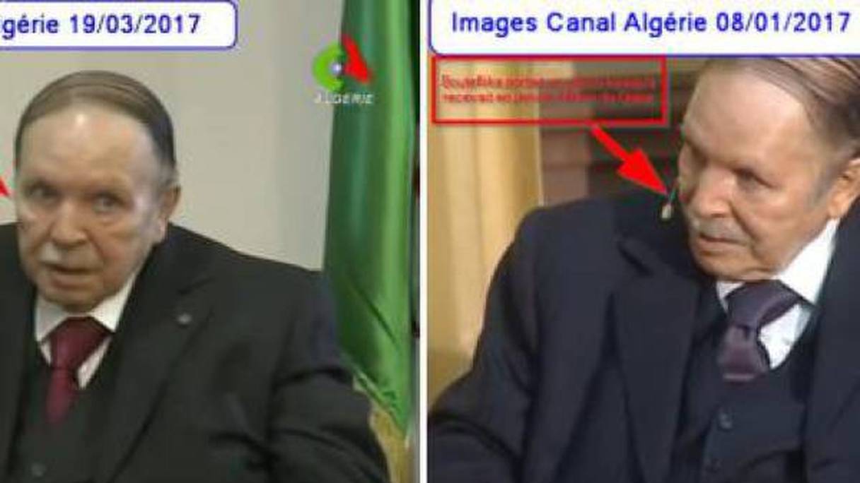 Lors de sa dernière apparition, le 19 mars 2017, le président Bouteflika n'a bougé ses lèvres que deux fois!
