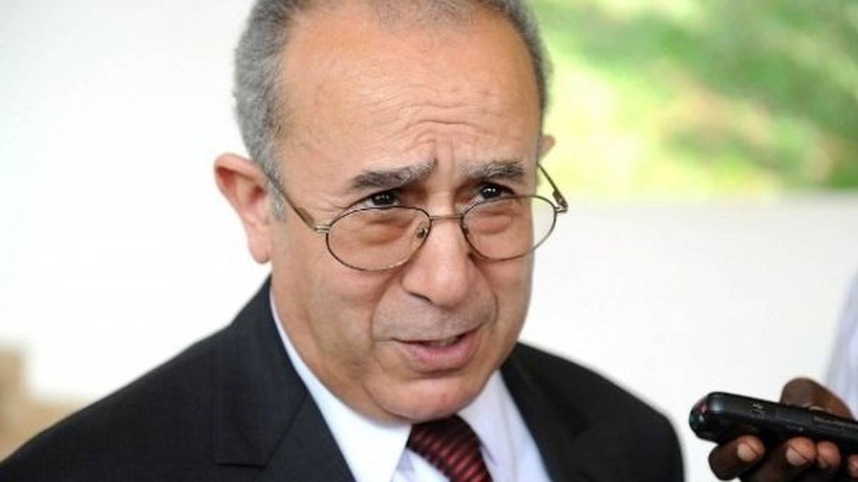 Ramtane Lamamra, chef de la diplomatie algérienne.
