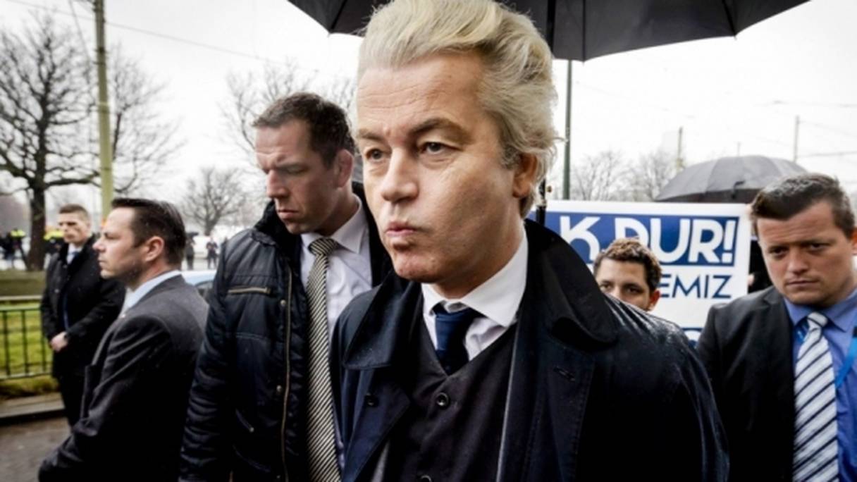 Le leader populiste néerlandais Geert Wilders.
