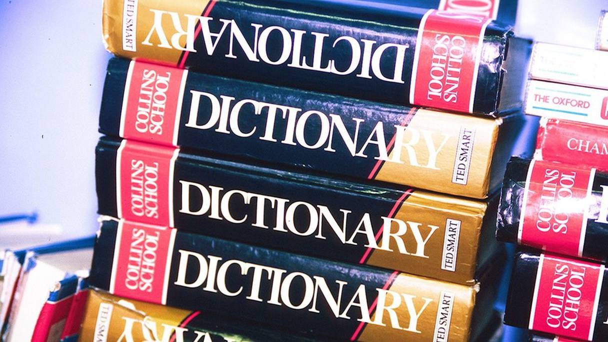 Le Collins, dictionnaire de référence en anglais. 
