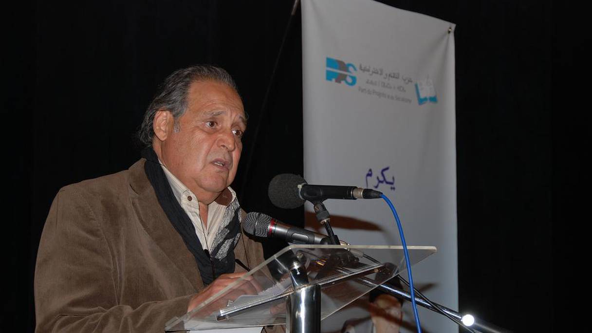 Driss Meliani, membre du bureau exécutif de l'Union des écrivains du Maroc. 
