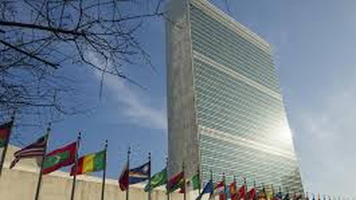Le siège de l'ONU, à New York. 

