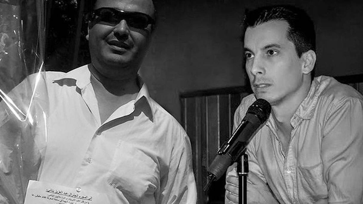 Photo montage de l'officier espagnol Luis-Gonzalo-Segura et l'ancien officier marocain Mustapha Adib.
