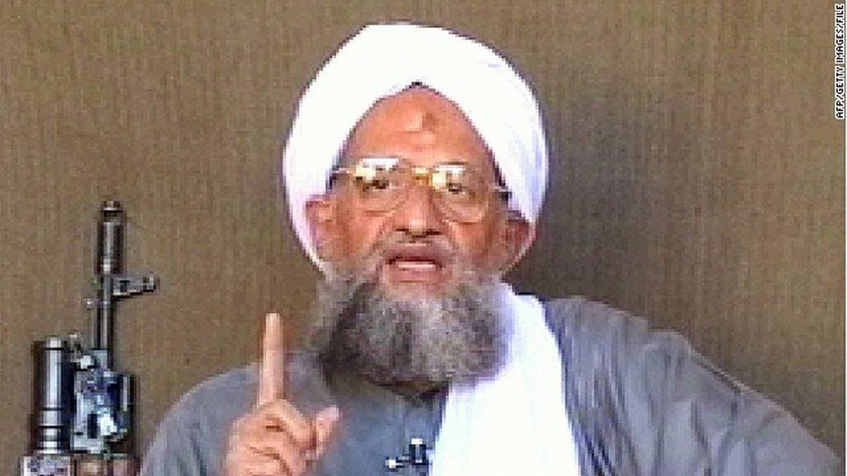Ayman Zawahiri, chef d'Al Qaida.
