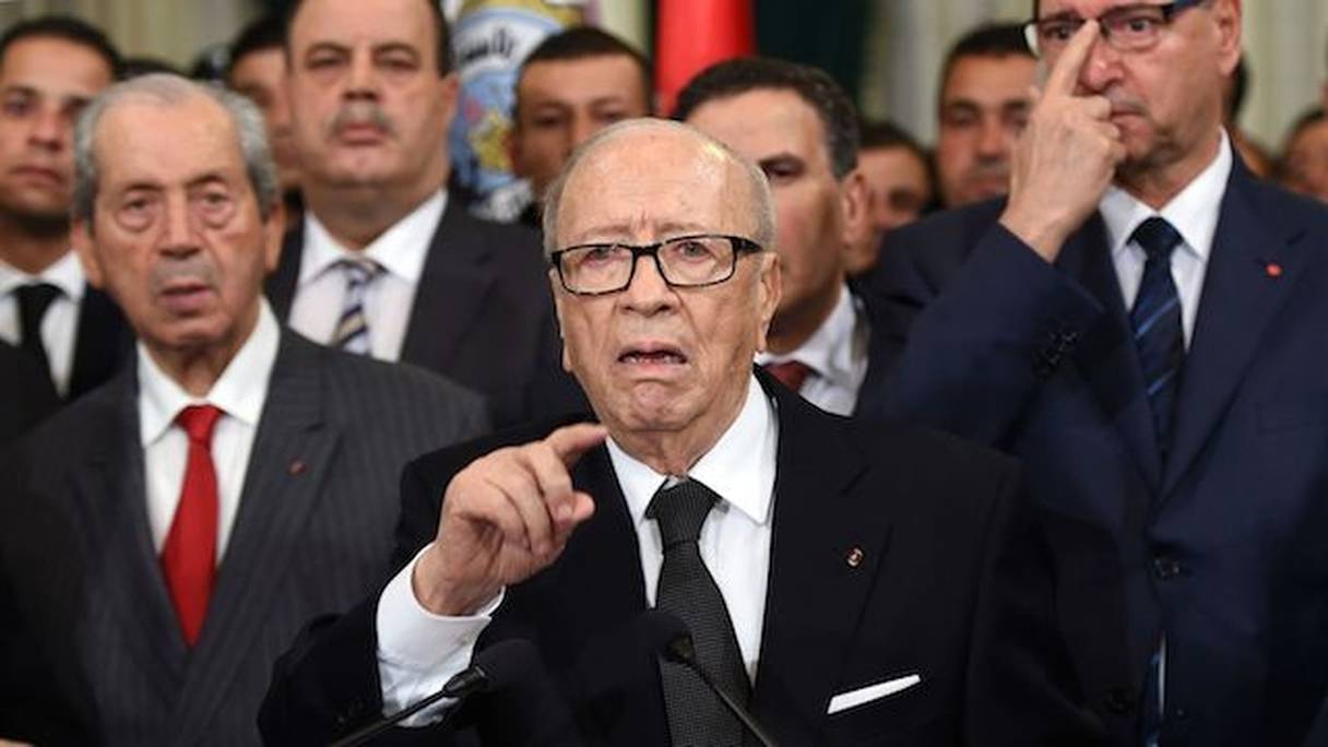Le président tunisien Beji Caid Essebsi, le 25 novembre 2015 à Tunis.
