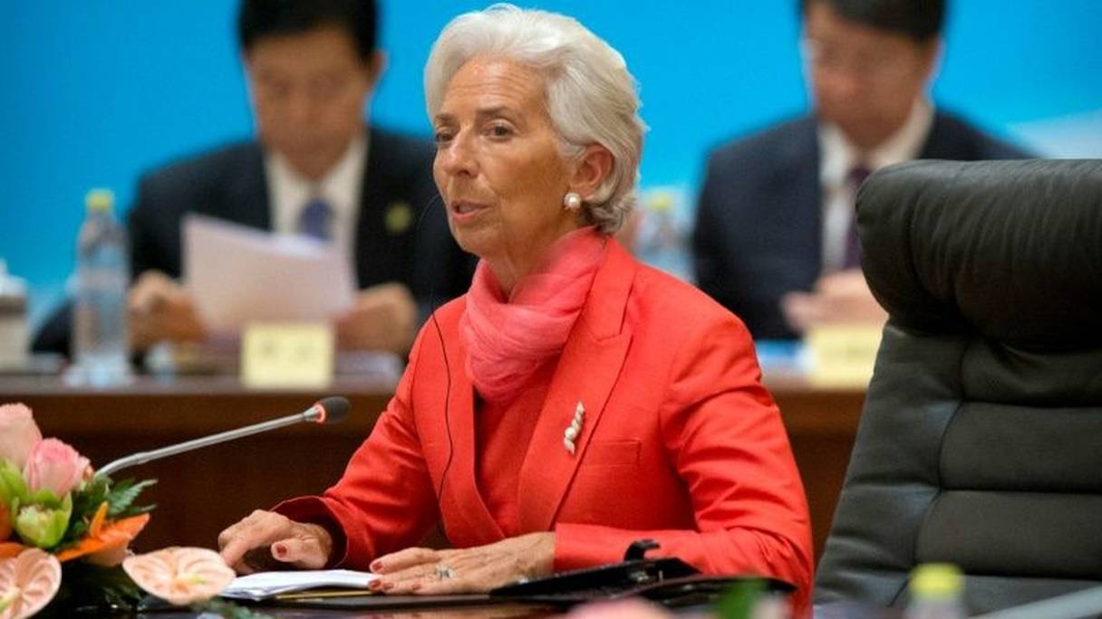 Christine Lagarde, présidente du FMI et ancienne ministre de l'Économie (2007-2011).

