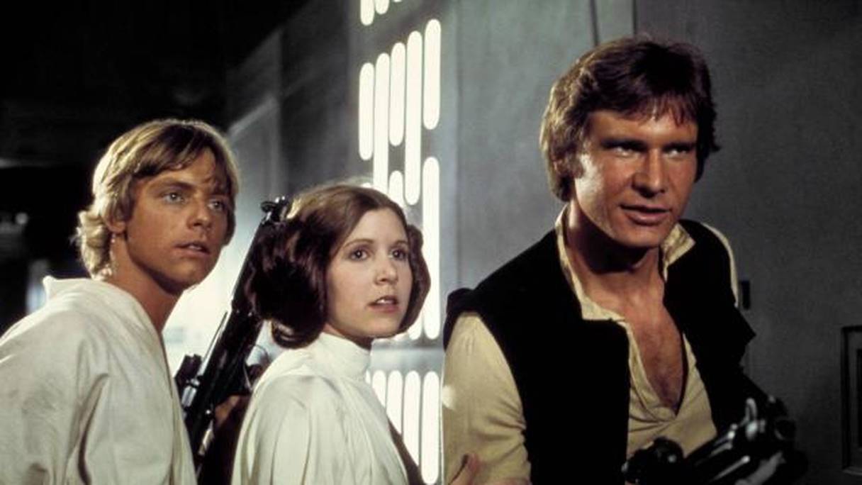 Carrie Fisher, l'interprète de la princesse Leia dans la saga "Star Wars".
