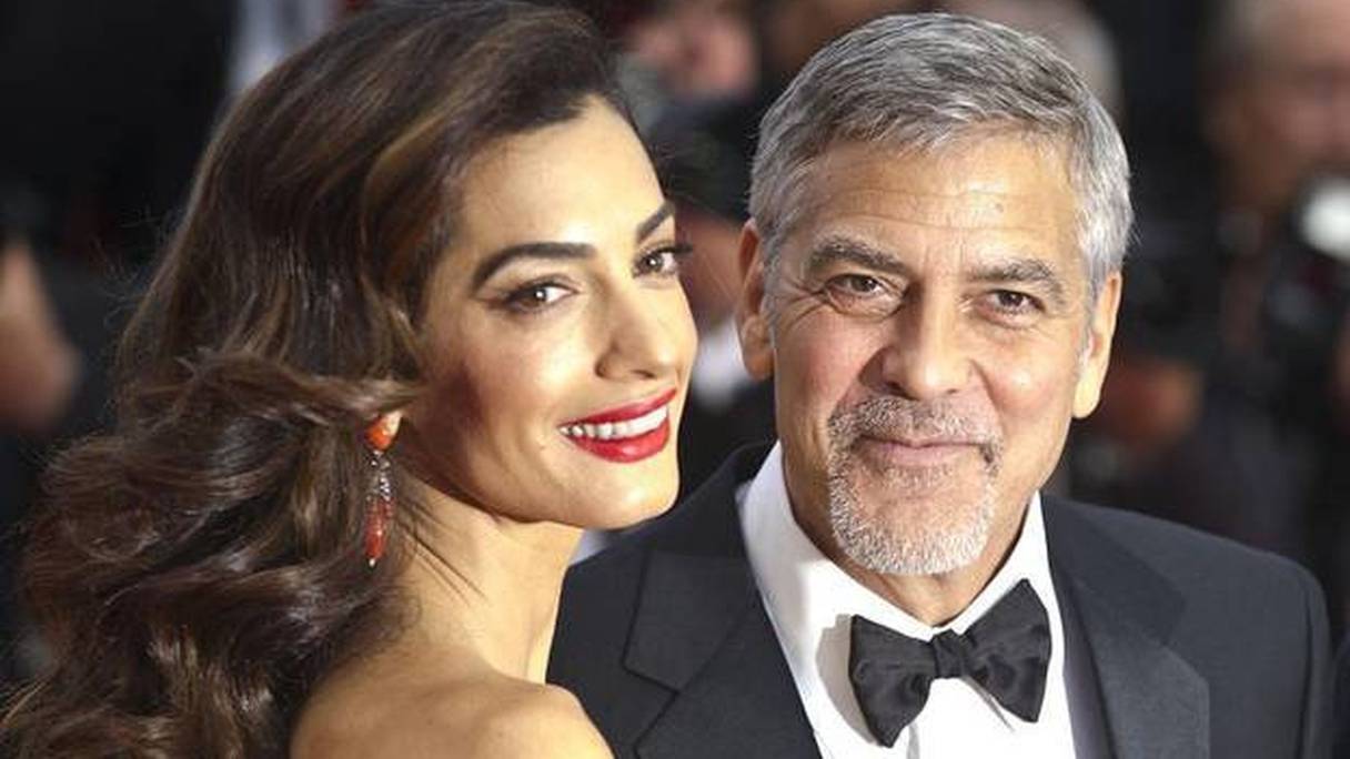 Amal et George Clooney
