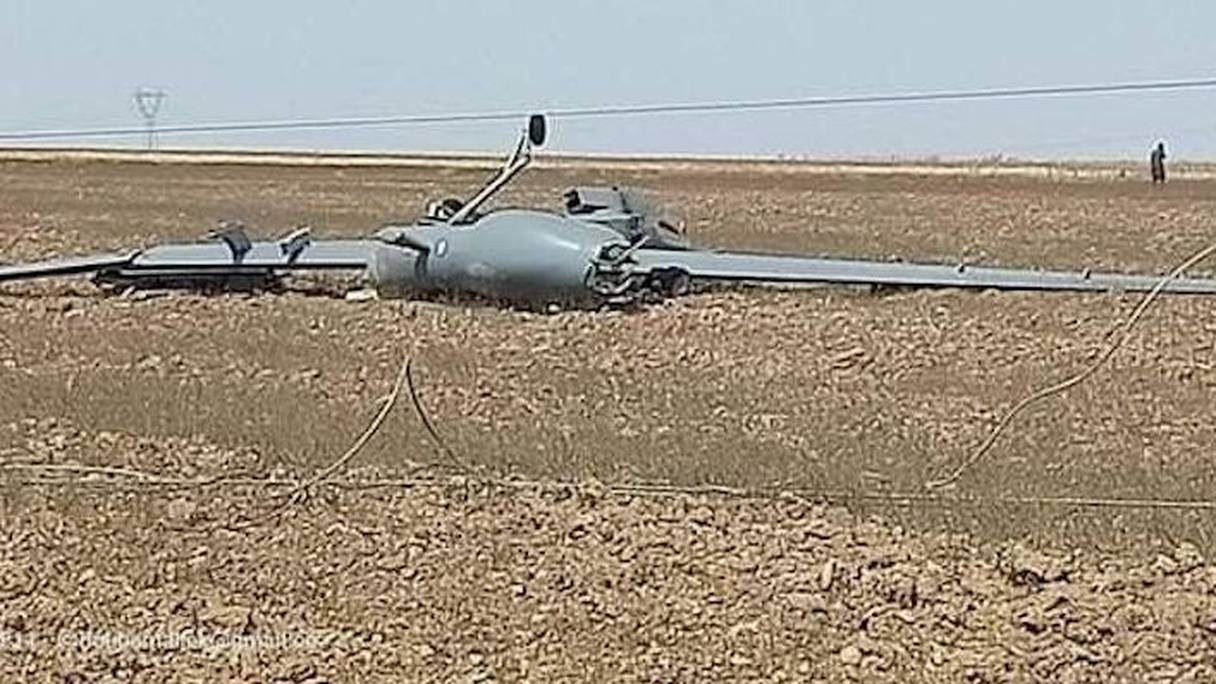 Crash d'un drone algérien près de la base aérienne de Bir Rogaa dans la wilaya d'Oum el-Bouaghi. 

