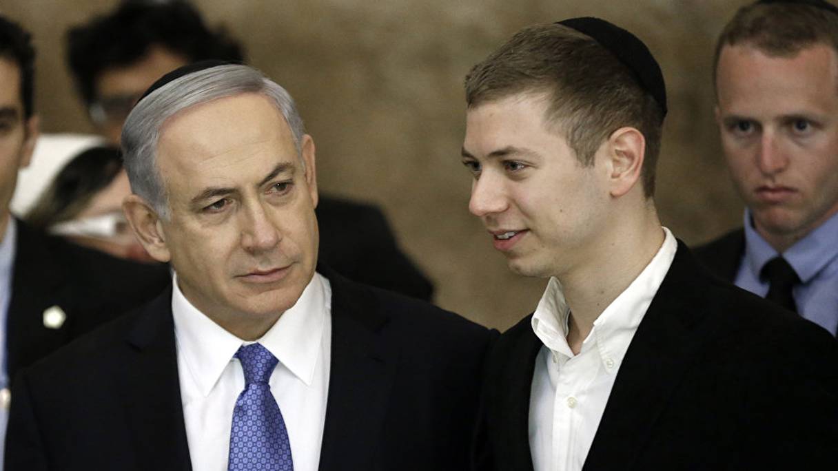 Les Netanyahu, père et fils.
