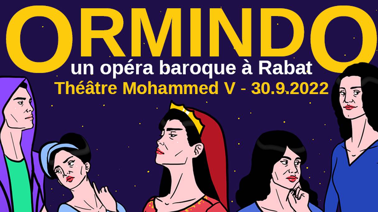 "Ormindo", l'opéra baroque de Francesco Cavalli, se jouera pour la première fois au Maroc, le 30 septembre 2022.
