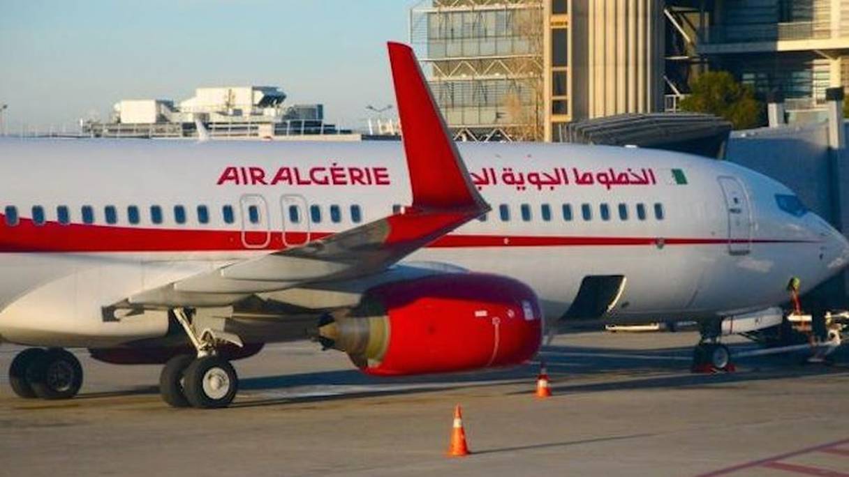Un avion de la compagnie nationale, Air Algérie.
