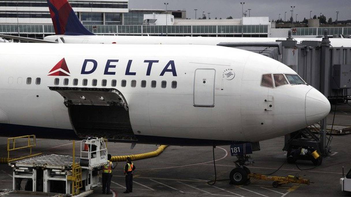 Un avion de la compagnie américaine Delta Airlines.
