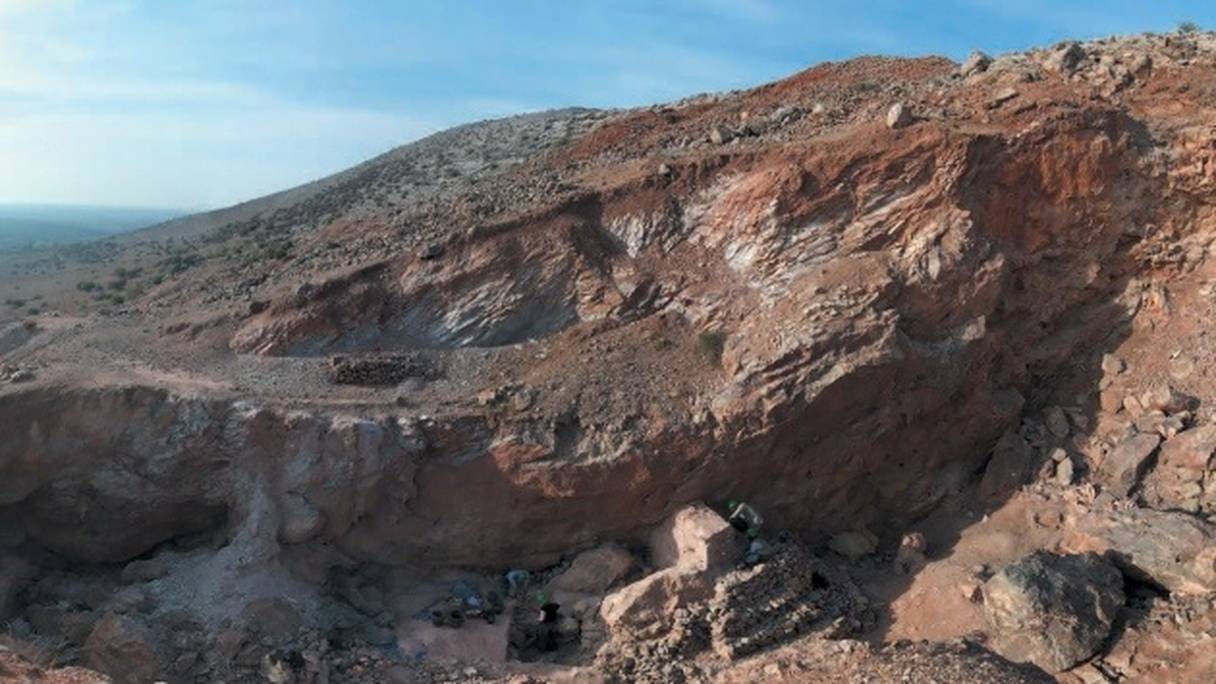 Le site de Jbel Irhoud, où ont été retrouvés les plus anciens Homo sapiens (300.000 ans) est en cours d'aménagement.

