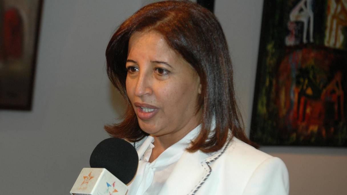 Aïcha Naciri, présidente de l'association marocaine des femmes juges.
