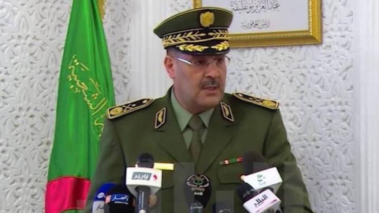 Ghali Belkecir, commandant de la Gendarmerie nationale limogé par Ahmed Gaïd Salah. 
