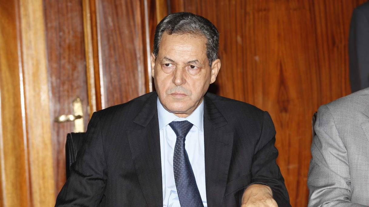 Mohaned Laenser, secrétaire général du Mouvement populaire (MP).
